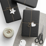 Color Wrapping Paper - black