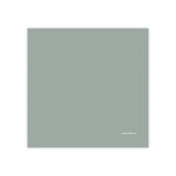 Blank color note pad - blank - muted sage